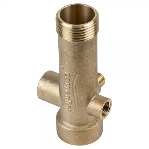 Фото товару З'єднувач п'ятививідний 115мм M1”×F1”×F1/2”×M1/4”×F1/4” 245г AQUATICA (779596)