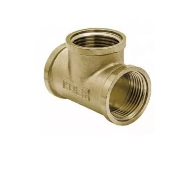 Фото товару Трійник KOER - 3/4'' ВВВ - без нікелю