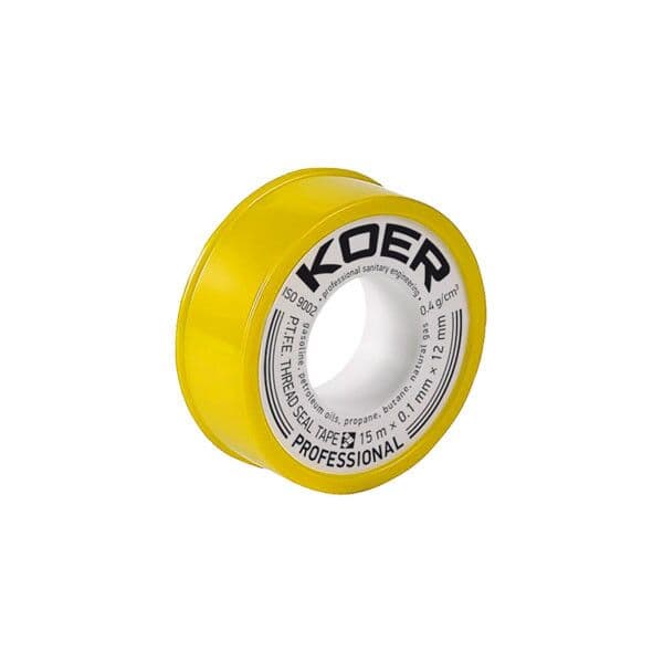Фото товару ФУМ стрічка для газу KOER ST-02 15M*0.1mm*12mm (KR0120)