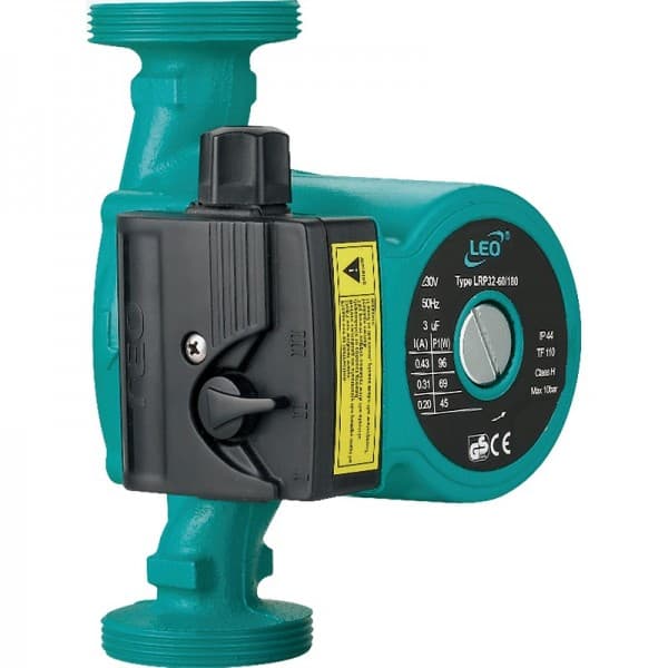 Фото товару Насос циркуляційний 150Вт Hmax 7м Qmax 63л/хв Ø1 1/2