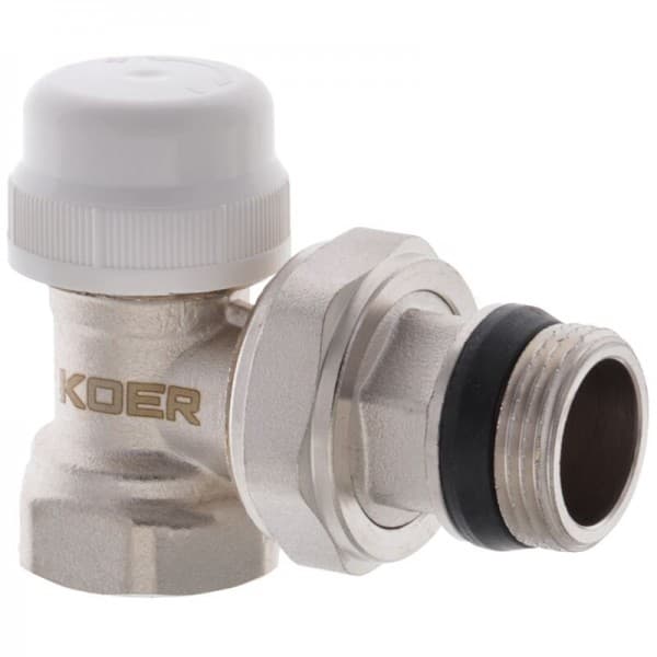 Фото товару Кран термостатичний кутовий 3/4“ KOER KR.921-GI (KR2683)