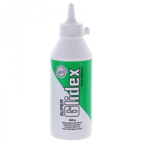 Фото товару Мастильний склад для збирання каналізації UNIPAK Super Glidex 400г. (У пляшці) (UP0577)